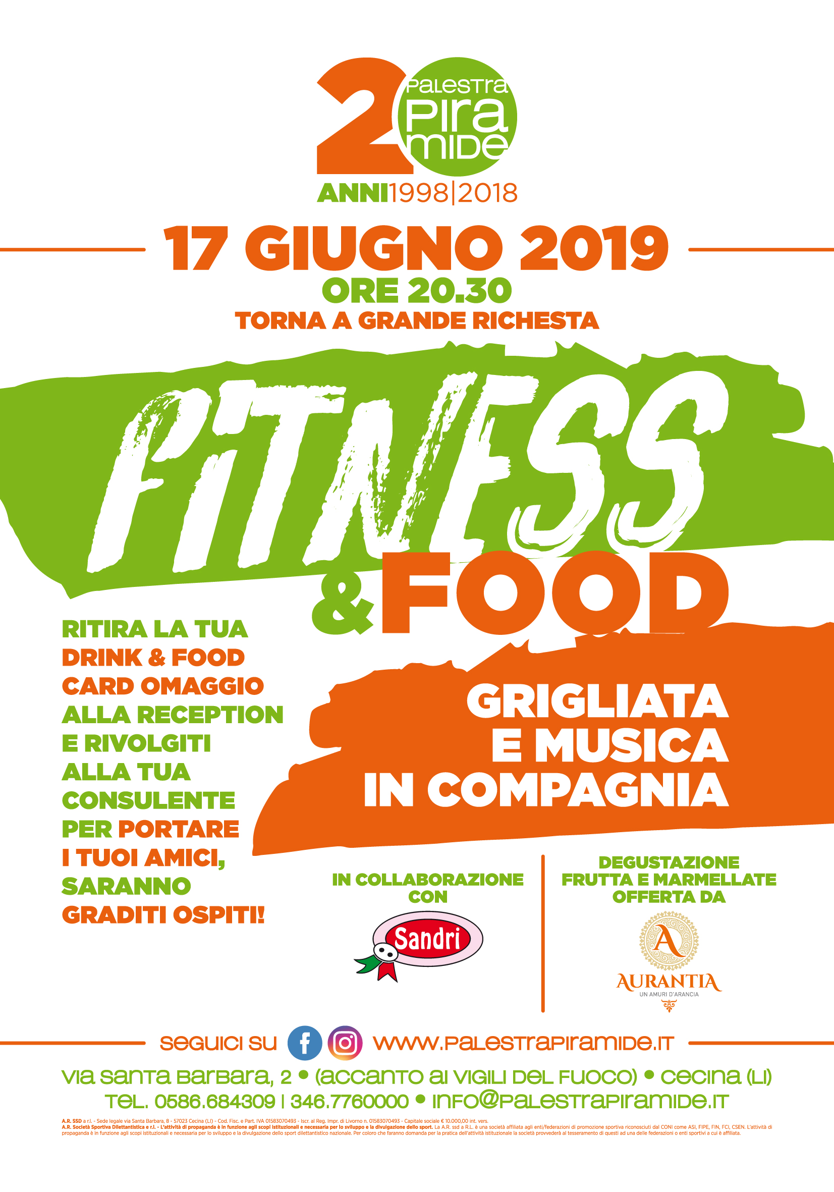 JPG Fitness e Food 17 Giugno 2019 Palestra Piramide